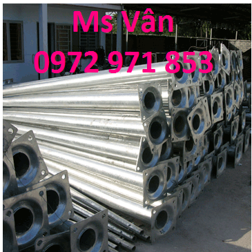 cột thép 14m, cột thép tròn côn 10m.png