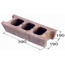 SHB3-190 Gạch 3 lỗ 190