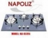 Nhà phân phối bếp ga Italia Napoliz NA 033 VH, bếp gas, bếp gia đình, bếp Italia, bếp cao cấp