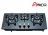 Bếp gas arior AR S27 BM, bếp ga arior có chế độ pép hầm tiết kiệm ga, với kiềng gang đúc siêu bền 