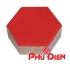 Gạch lục giác đỏ lát hè - Phú Điền