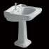 Chậu lavabo có chân ethos galassia