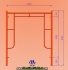 DÀN GIÁO 1.53M KHÔNG ĐẦU NỐI