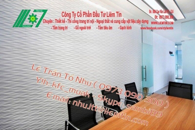 Tấm trang trí 2D - 3D MDF - Composite với nhiều ứng dụng|T.Như (0973 090 300)