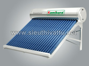 Máy nước nóng năng lượng mặt trời KAMIKURA 250L - inox 304