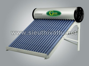Máy nước nóng năng lượng mặt trời GREEN Hợp kim STĐ 200L
