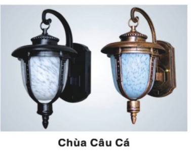 Bán đèn trang trí sân vườn , đèn trụ cổng sân vườn , đèn chùa cổng bán , bán đèn vách
