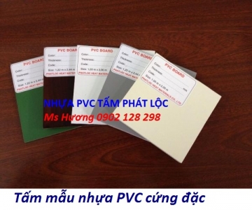 Tấm nhựa PVC, PP cứng đặc chống ăn mòn hóa chất