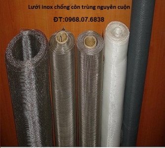 Lưới inox và lưới sợi thủy tinh nhập khẩu 