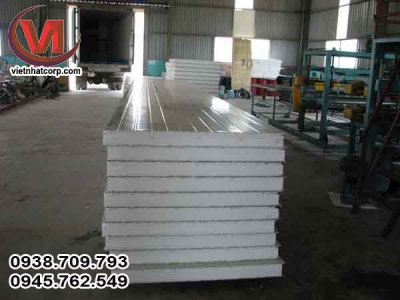 Tấm panel eps, cách nhiệt kho lạnh, vật liệu phòng sạch