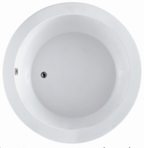 Bồn tắm nhựa Acrylic tròn Rivington tiêu chuẩn Úc