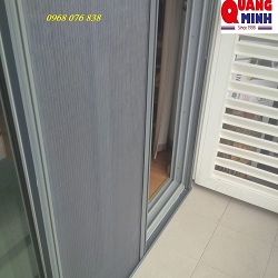 Cửa lưới xếp chống côn trùng hiệu quả , thẩm mỹ 