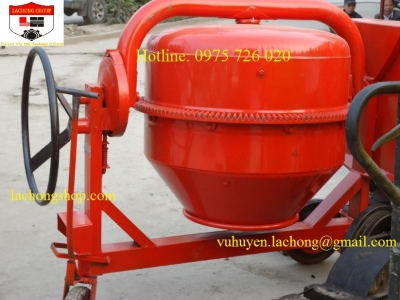 Máy trộn bê tông tự do, máy trộn bê tông quả lê 350l