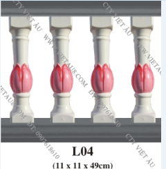 Lan can hoa sen