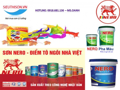 Đại lý bán sơn nước nội thất Nero Plus chính hãng giá rẻ