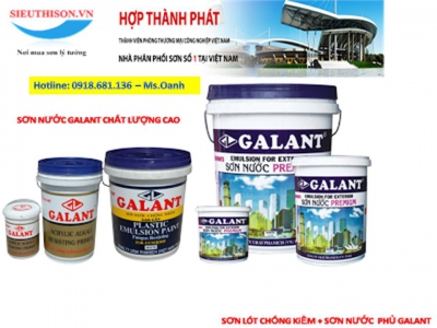 ĐẠI LÝ BÁN SƠN GALANT CHÍNH HÃNG, GIÁ RẺ TẠI TPHCM