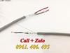  Cáp tín hiệu chống nhiễu 2Pair 18AWG, 2x0.75 lõi vặn xoắn từng cặp
