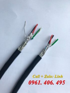 Cáp tín hiệu chống nhiễu 3 lớp RS485 (18AWG/ 22AWG/ 24AWG)