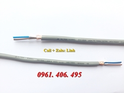 Cáp điều khiển lõi mềm 2 lõi 2x0.5, 2x0.75, 2x1.0, 2x1.5mm2 – cáp Altek Kabel