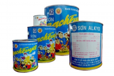 Sơn dầu Bạch Tuyết dành cho gỗ và kim loại gía rẻ