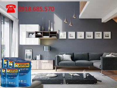 Sơn Nội Thất Jotun Majestic Đẹp & Chăm Sóc Hoàn Hảo