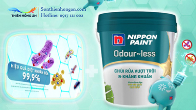 Tại sao Sơn nippon odour-less mới gọi là sản phẩm xanh