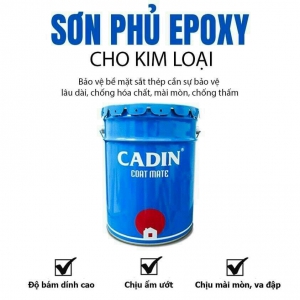 Sơn Phủ Epoxy CADIN hệ dung môi trên kim loại
