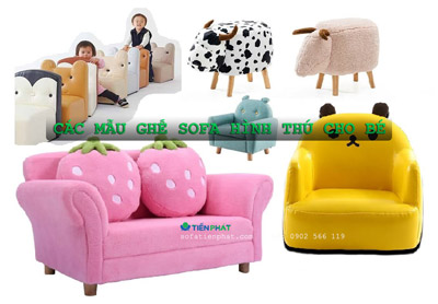 Địa chỉ bán ghế sofa hình thú cho bé giá xưởng