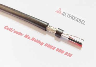 Cáp tín hiệu vặn xoắn RS485 Altekkabel từ 24 AWG đến 18 AWG