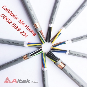 Cáp điều khiển Altek kabel 2-30 lõi 0.5, 0.75, 1.0, 1.5 mm2