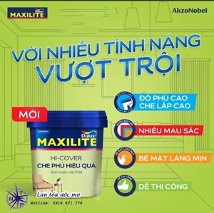 Sơn Maxilite che phủ hiệu quả MK14 có ưu điểm gì?