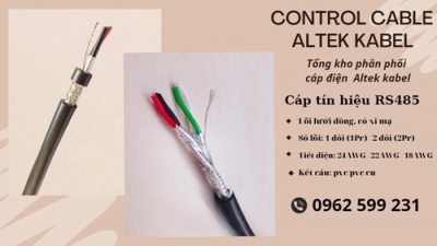 Cáp RS485 chống nhiễu, Cáp tín hiệu 24 AWG, 22AWG, 18AWG