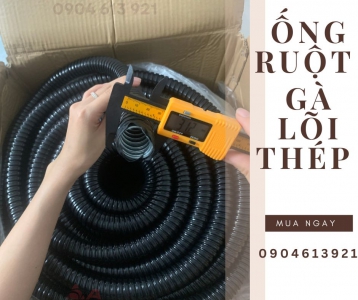 Phân phối ống ruột gà lõi thép, ống kẽm đàn hồi d16, d20, d25, d32