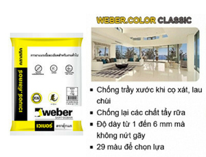  Keo chà ron Webercolor Classic có tính năng gì?
