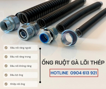  Phân phối ống ruột gà lõi thép Đà Nẵng, Hà Nội, Hồ Chí Minh 