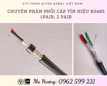  Cáp tín hiệu RS485 / Cáp chống nhiễu xi bạc / Cáp truyền thông